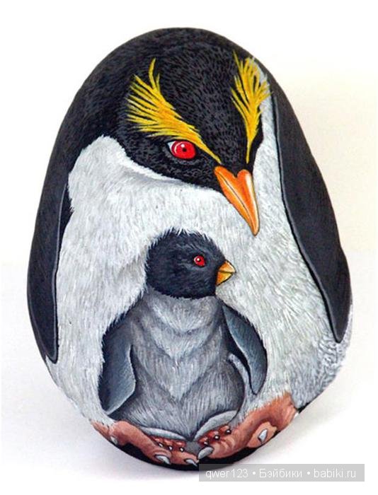 Животные на камнях нарисованные Животные на камнях нарисованные