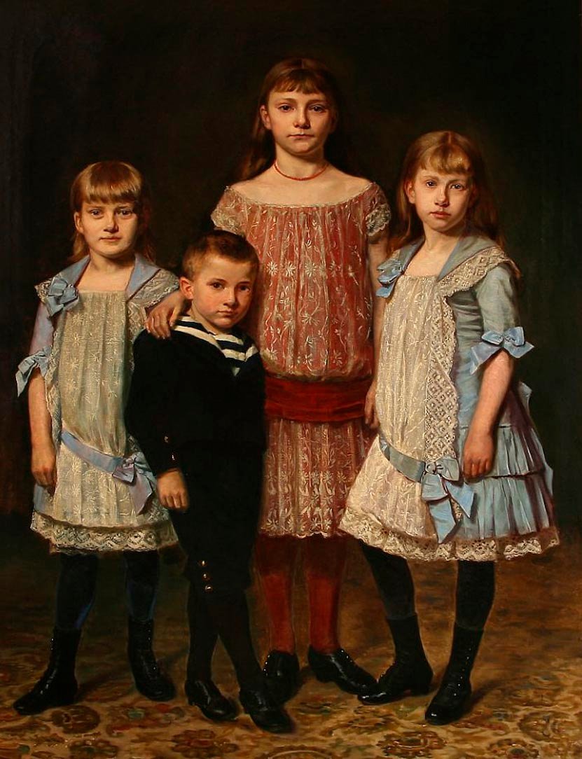 Одежда детей девятнадцатого века в Англии