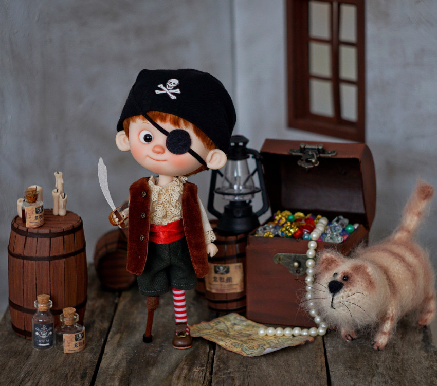 Общий: "Йо-хо-хо и бутылка рома". Авторские конкурсы: Лучшая кукла реборн, зайка Тедди, текстильная кукла, мейкап и