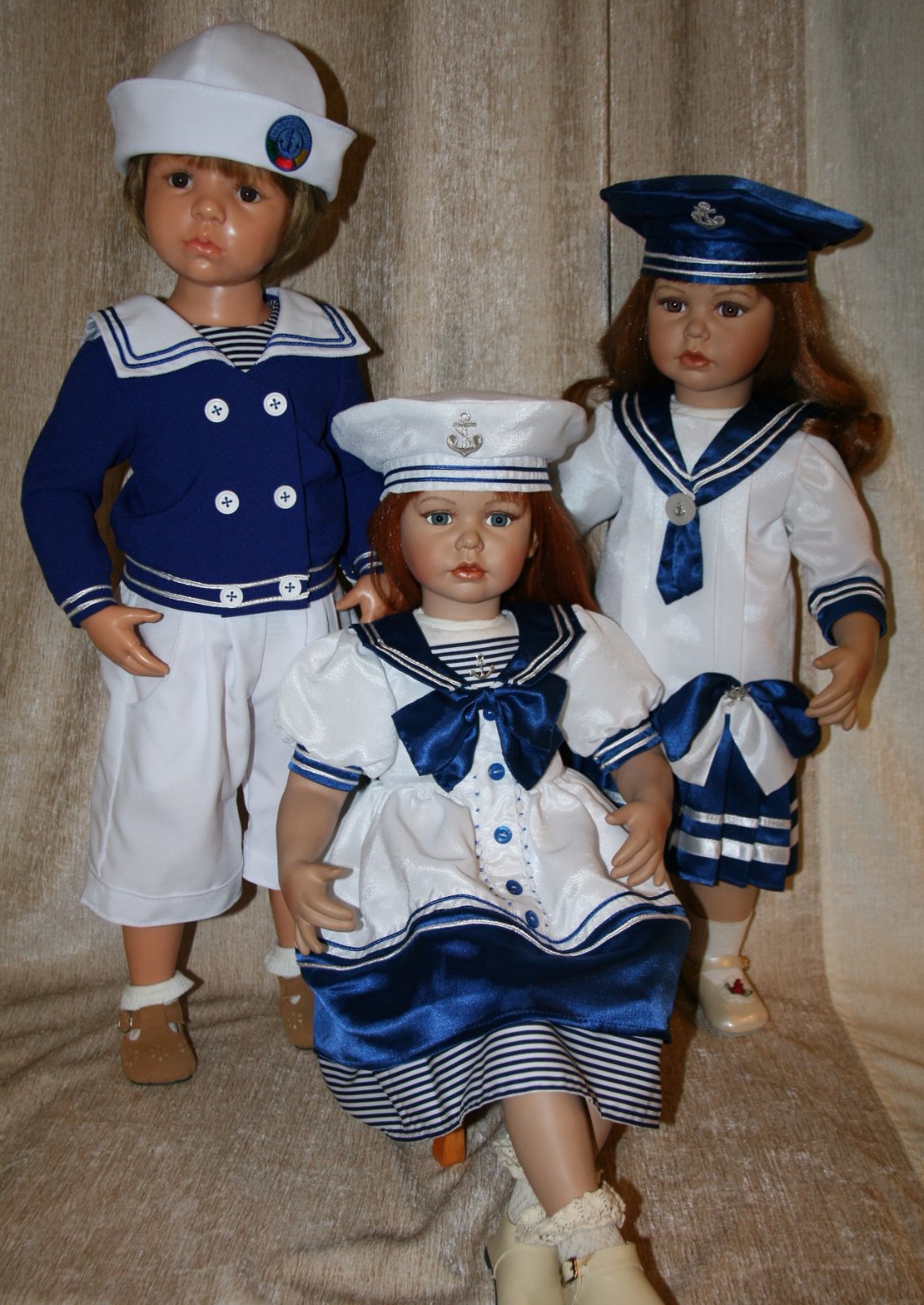 Костюм моряка для девочки своими руками
