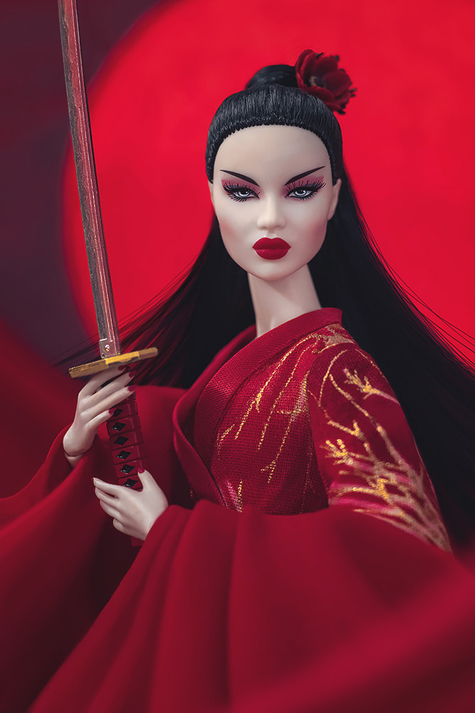 2 место - кукольный фотоконкурс В одном цвете