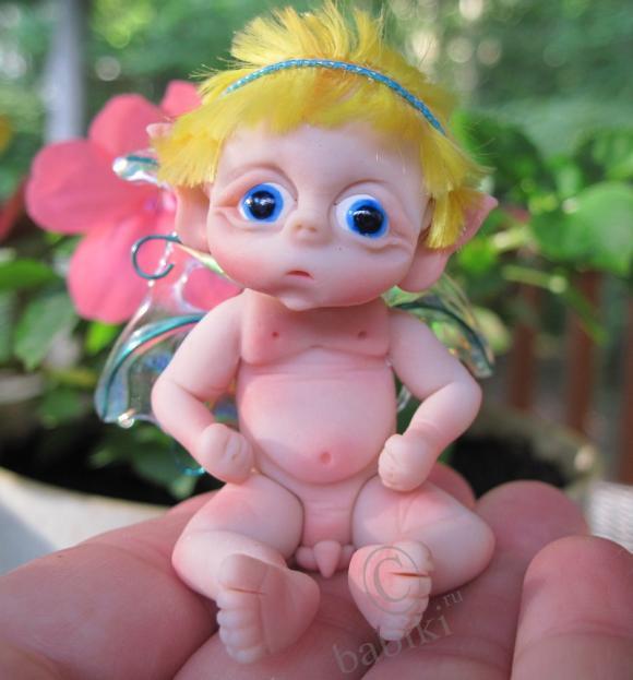 Куклы малыши эльфики от Gail Wilson | Бэйбики Куклы малыши эльфики от Gail Wilson (фото 5)