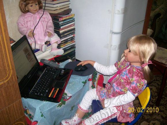 Мои любимые девочки - коллекционные куклы Тэсса и Майке (фото 3)