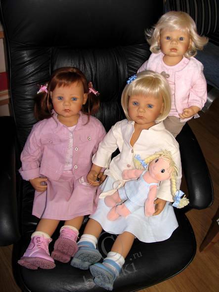 Куклы Запф - сегодня девочек больше! Добавила еще своих двойняшек (фото 4)