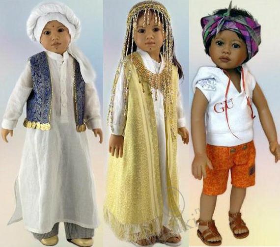 Коллекционные стильные куклы от Heidi Plusczok (фото 3)