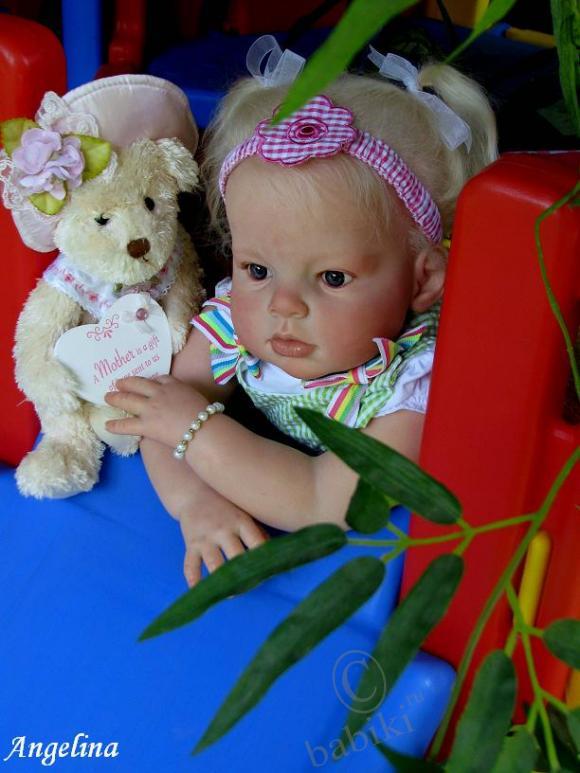 Разрешите Вас познакомить с моей красавицей реборн Ангелиной (фото 5)