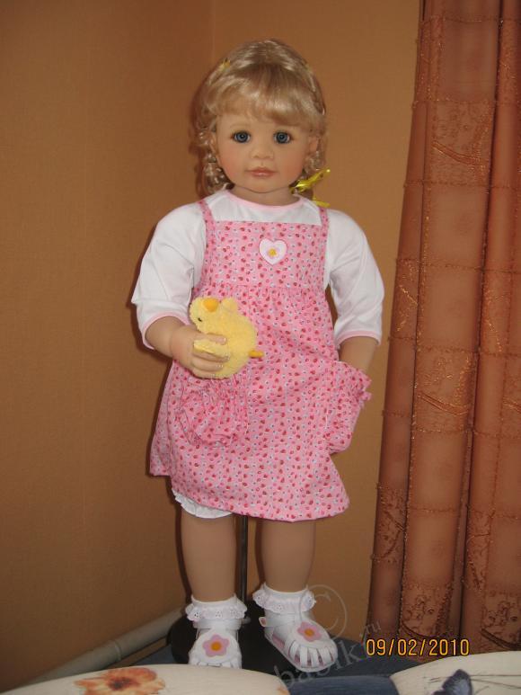 Долгожданная встреча - коллекционная кукла Hannah от Monika Peter-Leicht (фото 5)