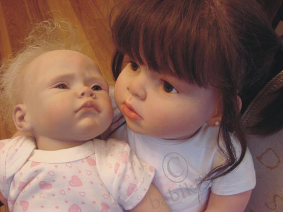 Мои близнецы похожи на одуванчики ( куклы реборн ). (Добавлены новые фотографии) (фото 6)