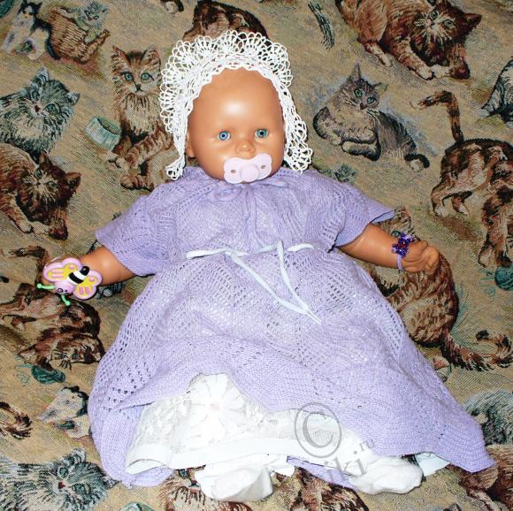 Ажурное платье — Одежда и обувь для кукол своими руками: фото (фото 2)