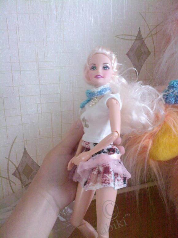 А мы к вам! Шарнирная кукла Эвелин (фото 3)