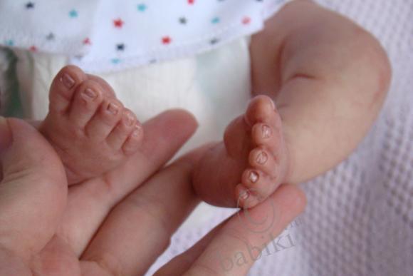 Мое новое творение:новорожденная девочка-реборн Лия (фото 9)