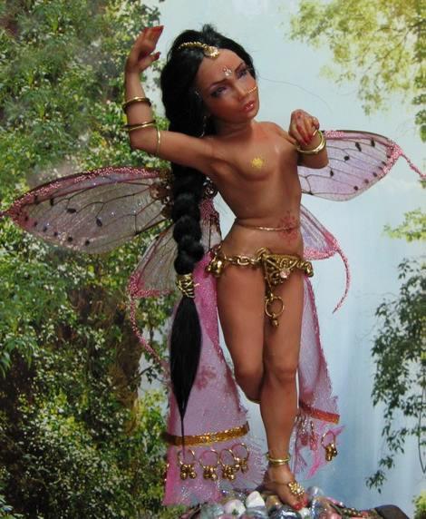 Авторские куклы - феи Eneida Rosa dolls | Бэйбики Авторские куклы - феи Eneida Rosa dolls (фото 3)