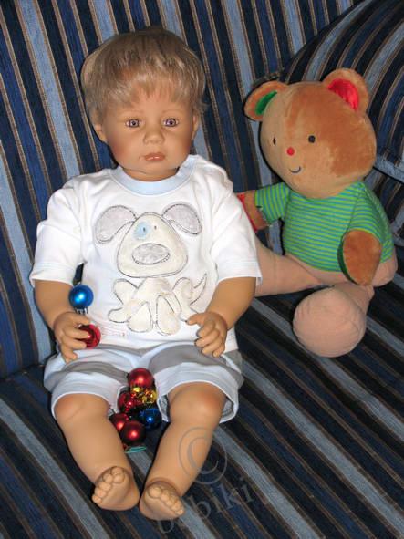 Продолжаем - куклы мальчишки, Макс от Zapf - пробуем новые образы (фото 10)