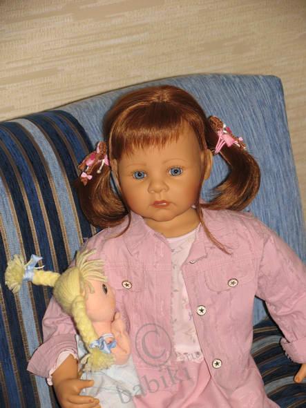 И мы покажемся - девочки Бетин Клемм от Запф - куклы Кира, Ульрика и Маша