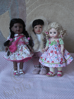 Маленькие подружки - Madam ALEXANDER и Adora doll