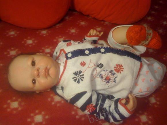 Мамочка малышки Дашеньки тоже прислала нам домашние фото (фото 3)