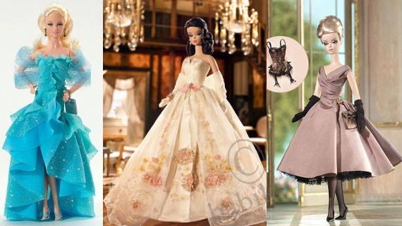 Необыкновенные наряды для куклы Барби от известных дизайнеров (фото 2)