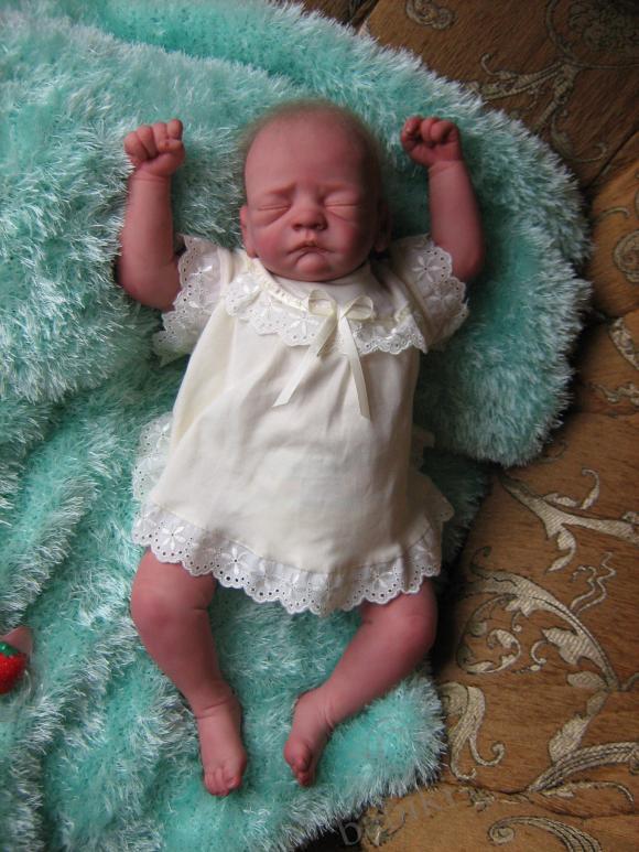 Малышка реборн Эмбер. Мама,погляди на меня (фото 5)