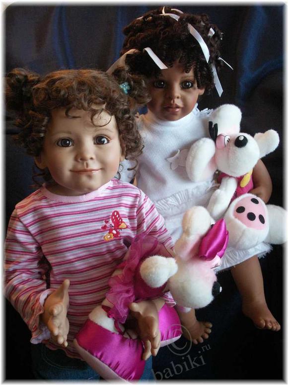 Подружки коллекционные куклы НАТАЛИ и АМБЕР от Сузан Липпл