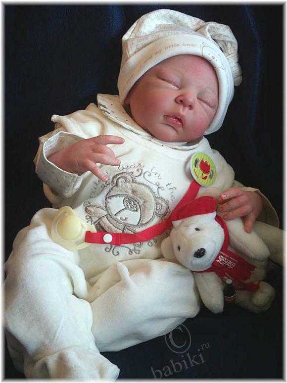 Кукла реборн из молда от Adrie Stoete-Schuiteman ALEXIA