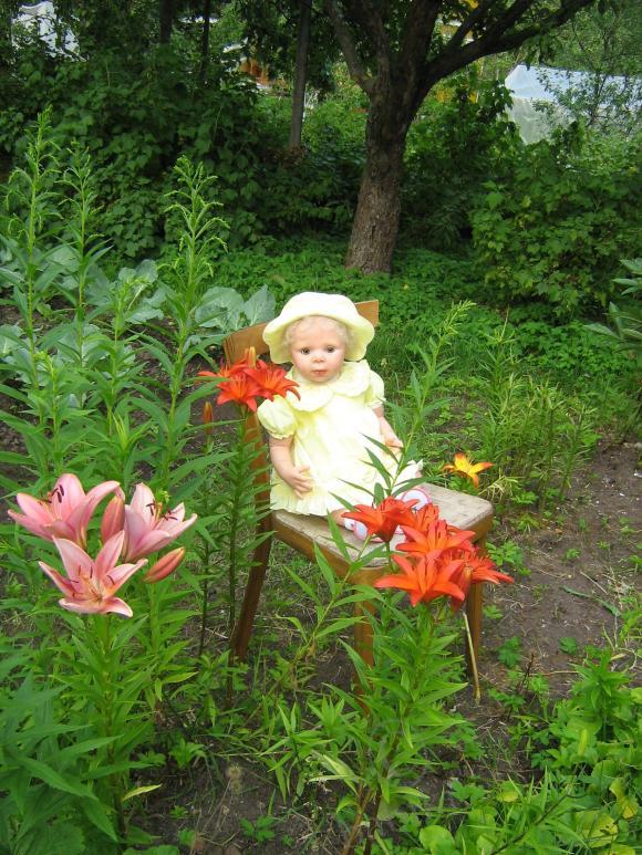 Мои малышки провели субботний вечер на даче | Бэйбики Мои малышки провели субботний вечер на даче