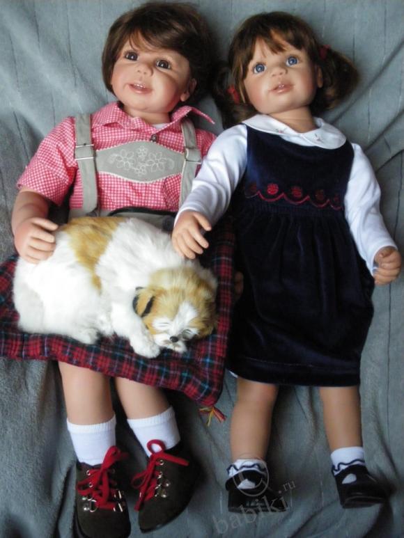 Кнопочка и Алиса - малыши от Пэт Молтон | Бэйбики Кнопочка и Алиса - малыши от Пэт Молтон