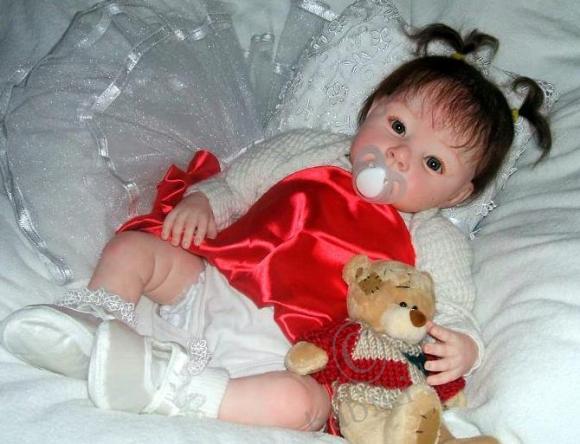 Моя новая малышка-реборн Робин. Новые фоточки (фото 5)