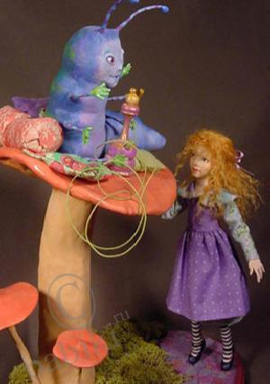 Авторские текстильные куклы Angela Jarecki dolls (фото 5)