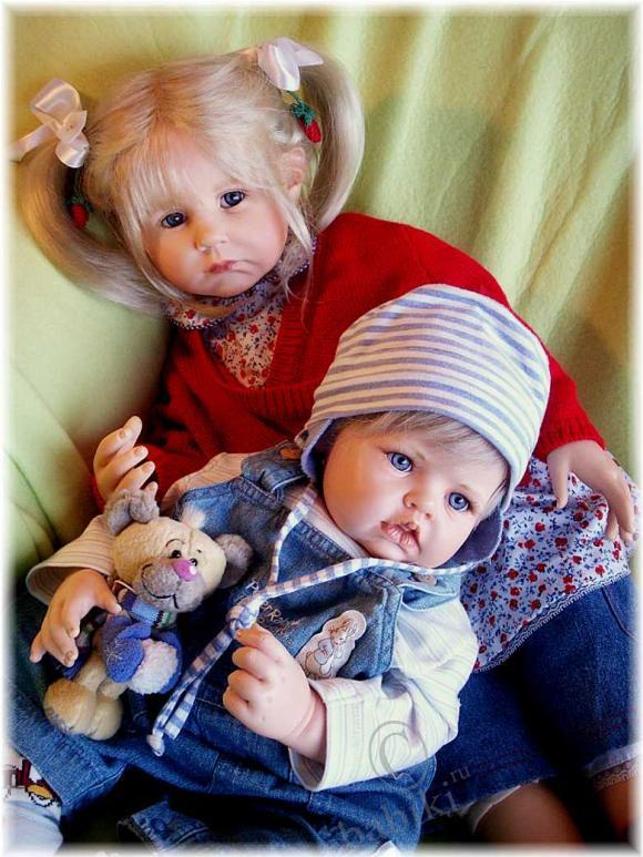 Коллекционная кукла от Хильдегард Гюнцель - Роземарие