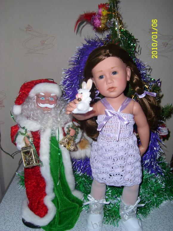 Милая Снегурочка | Бэйбики Милая Снегурочка — Куклы Gotz (Готц): Ханна (фото 4)