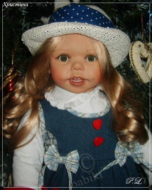 Кукла Христина от мастера из Швейцарии Габи Жак