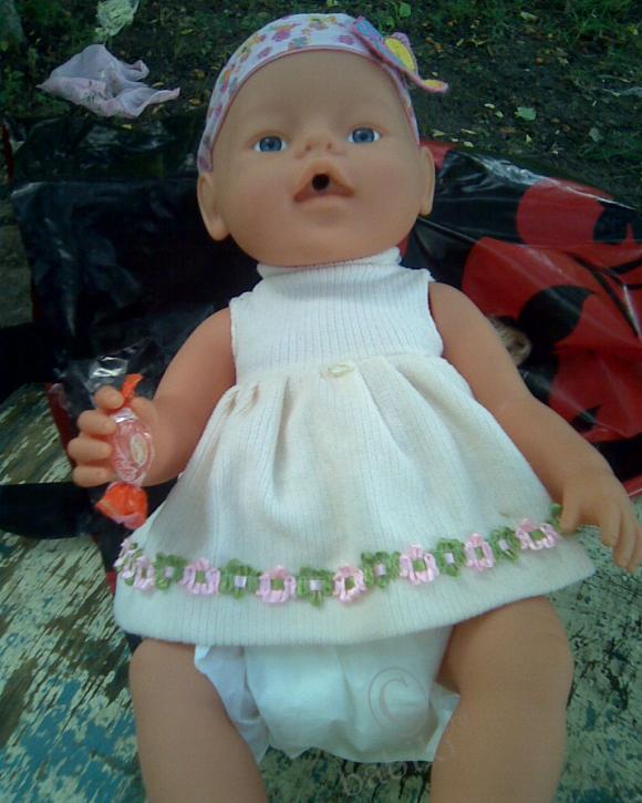 Прогулка с Сашенькой — Пупсы Baby Born и Baby Annabell (Zapf): интерактивные (фото 8)