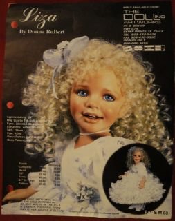 Авторские коллекционные куклы Donna Rubert (Донна Руберт) dolls