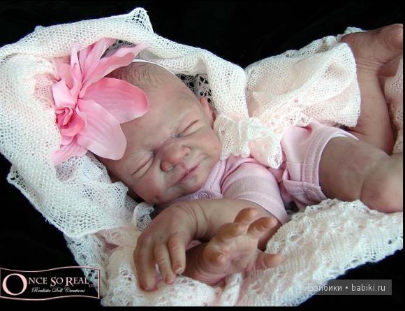 Новый молд для куклы реборн - улыбающаяся сплюша Матильда