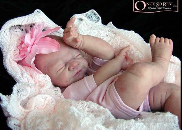 Новый молд для куклы реборн - улыбающаяся сплюша Матильда