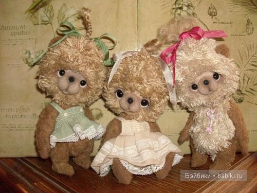 Авторские мишки от Елены Майоренко