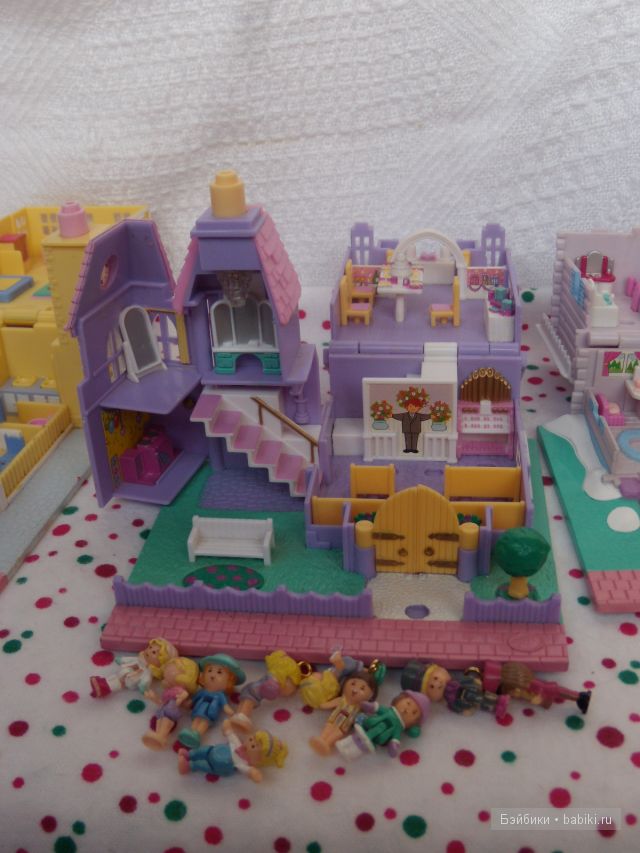 Игровые домики Polly Pocket для девочек
