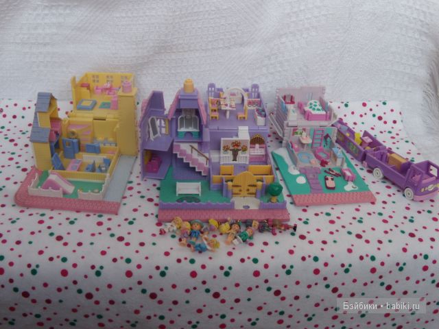 Игровые домики Polly Pocket для девочек