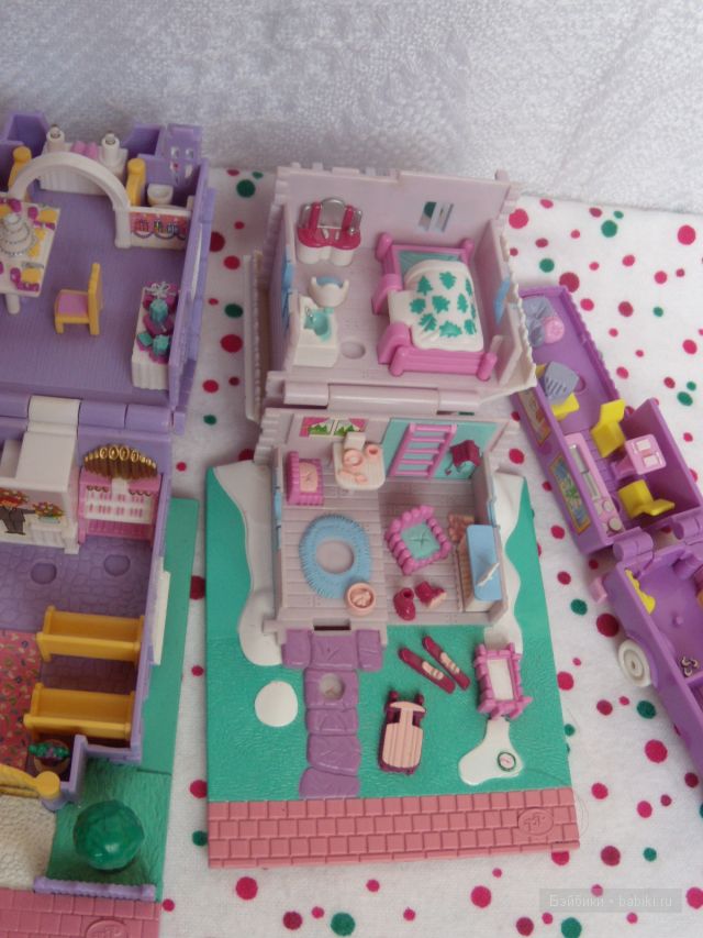 Игровые домики Polly Pocket для девочек