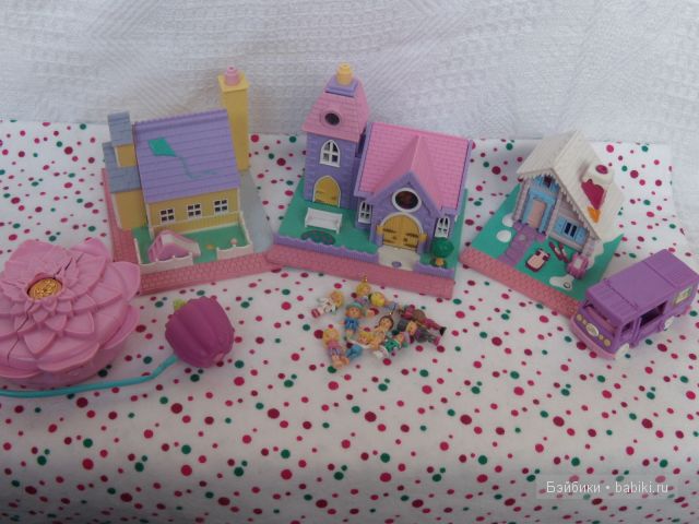 Игровые домики Polly Pocket для девочек