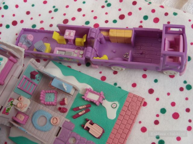 Игровые домики Polly Pocket для девочек