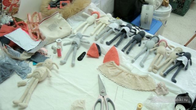 Авторские сплюши зайчики от Sonja Ahlers