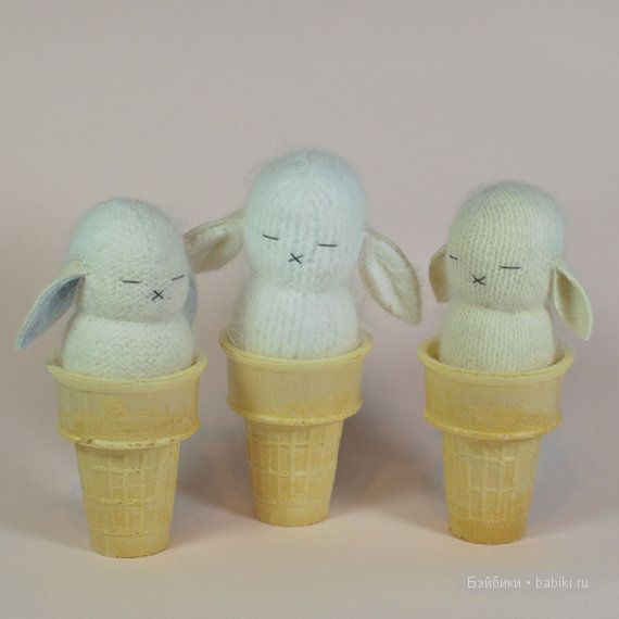 Авторские сплюши зайчики от Sonja Ahlers