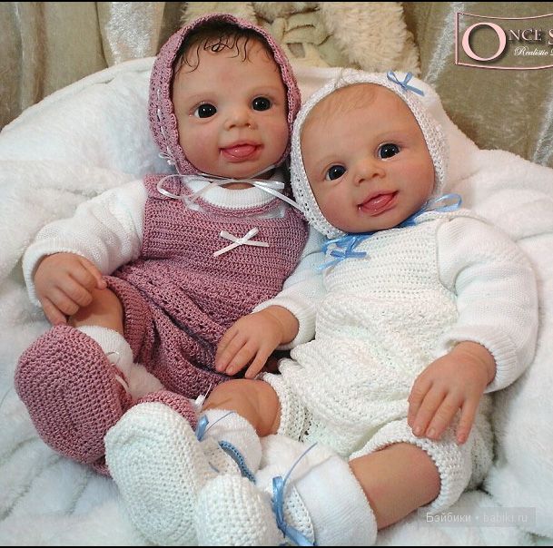 Молд для куклы реборн Lars от Brit Klinger - маленькая улыбашка