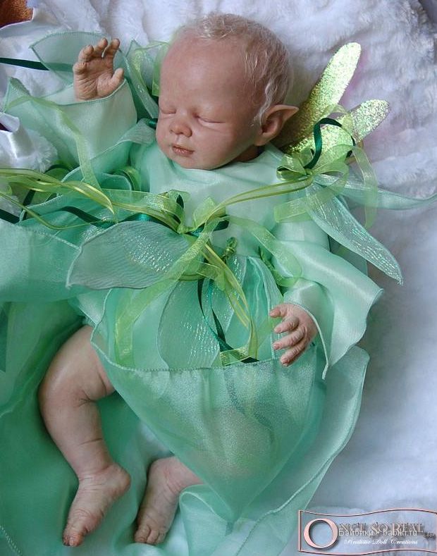 Малыши реборн эльфики - молды от Shawna Clymer