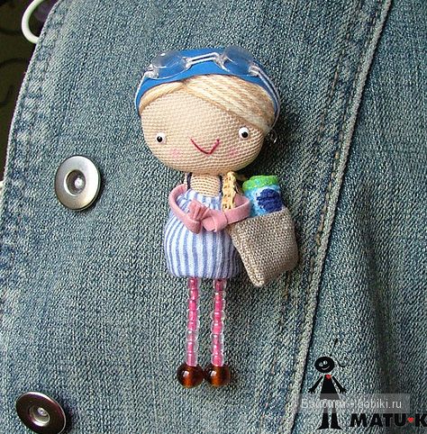 Смешные авторские куколки от matu-k