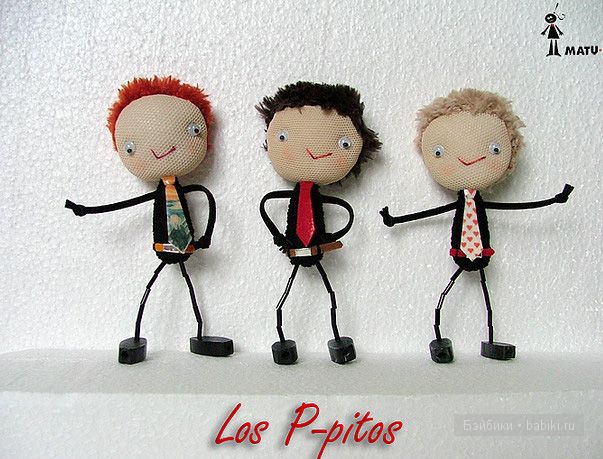 Смешные авторские куколки от matu-k