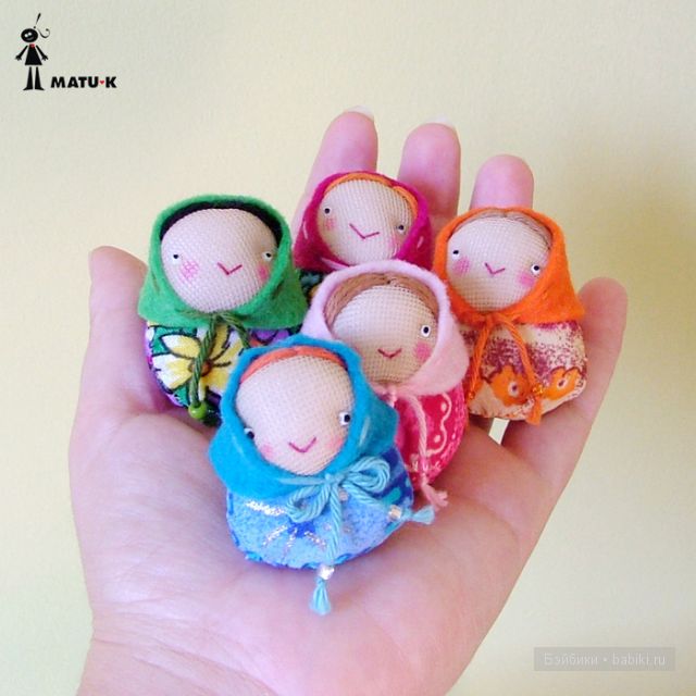 Смешные авторские куколки от matu-k