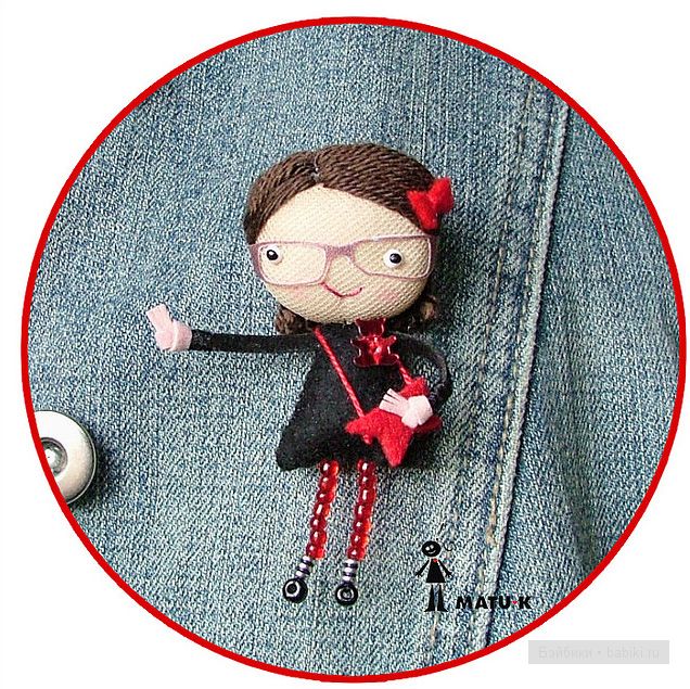 Смешные авторские куколки от matu-k