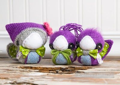 Авторские вязанные игрушки от  Lue and Sue